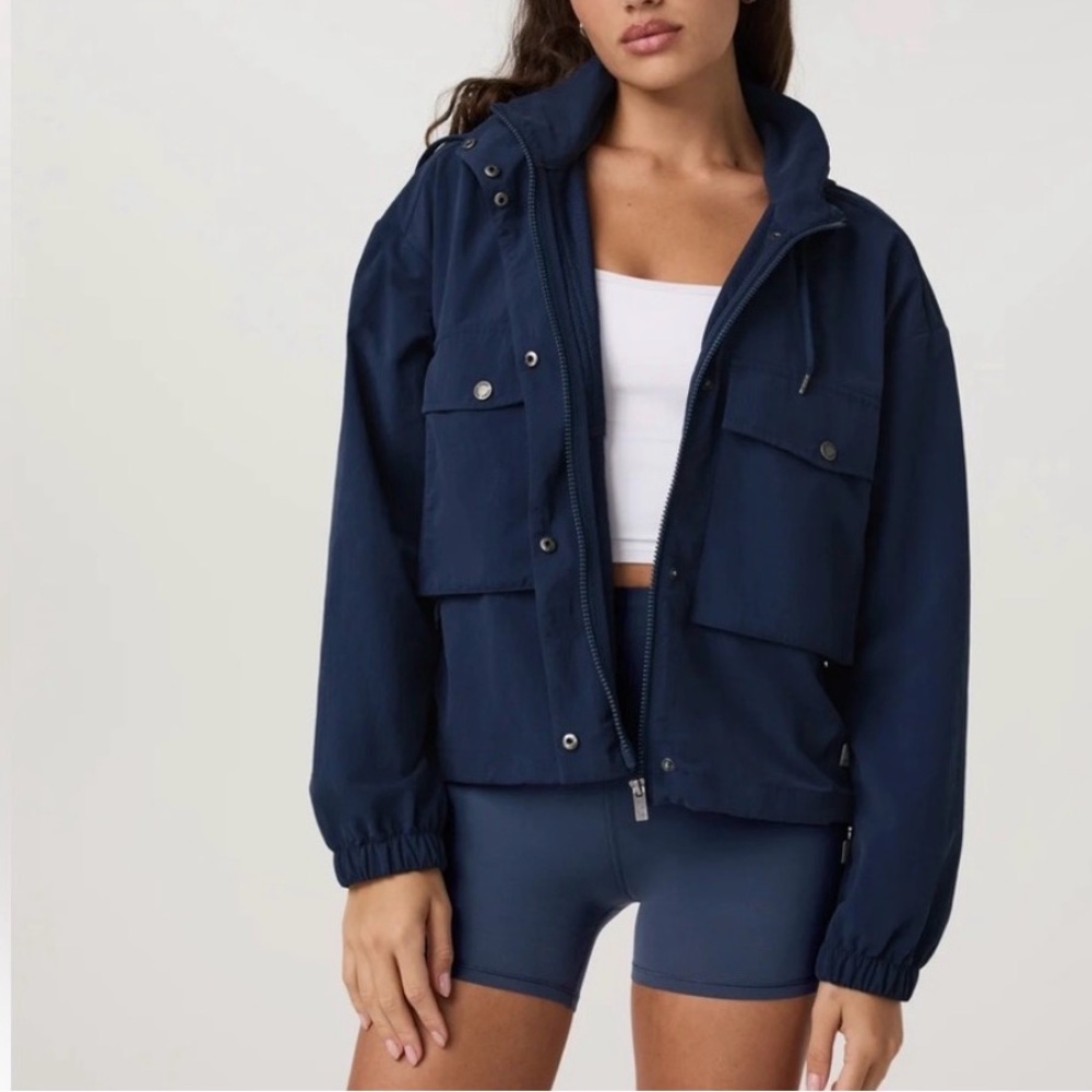 Vuori Bayside Jacket in Blue Coast, Size XS